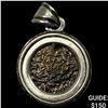 Image 1 : Widow's Mite in Sterling Bezel NEARLY UNCIRCULATED