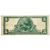 Image 2 : 1902 $5 National Currency Large Note Blue Seal