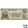 Image 1 : 1902 $5 First and Old Detroit Bank Large Note
