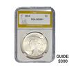 Image 1 : 1924 Silver Peace Dollar PGA MS64+