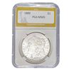Image 1 : 1889 Morgan Silver Dollar PGA MS65