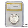 Image 1 : 1943 Walking Liberty Half Dollar PGA MS68