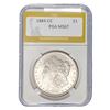 Image 1 : 1884-CC Morgan Silver Dollar PGA MS67