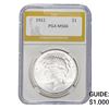 Image 1 : 1922 Silver Peace Dollar PGA MS66