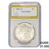 Image 1 : 1881-O Morgan Silver Dollar PGA MS65
