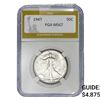 Image 1 : 1947 Walking Liberty Half Dollar PGA MS67