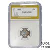 Image 1 : 1835 Capped Bust Half Dime PGA MS66