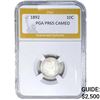Image 1 : 1892 Barber Dime PGA PR65 Cameo