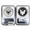 Image 2 : [2] 2012-S Silver Eagle NGC PF69 Reverse and Ultra Cameo