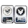 Image 2 : [2] 2012-S Silver Eagle NGC PF69 Reverse and Ultra Cameo