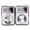 Image 1 : [2] 2012-S Silver Eagle NGC PF69 Reverse and Ultra Cameo