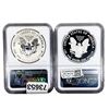 Image 2 : [2] 2012-S Silver Eagle NGC PF69 Reverse and Ultra Cameo
