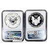 Image 2 : [2] 2012-S Silver Eagle NGC PF69 Reverse and Ultra Cameo