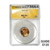 Image 1 : 1919 Wheat Cent ANACS MS64 RB
