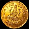 Image 1 : 1915 India Travancore Souvenir Gold Token .0128AGW UNCIRCULATED