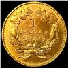 Image 2 : 1854 Gold $1 Indian Head Type 2 CLOSELY UNCIRCULATED