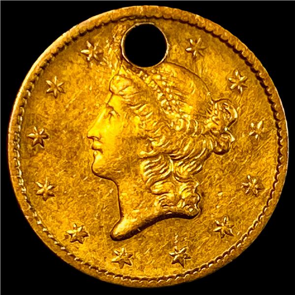 1852 Gold $1 Liberty Type 1 HIGH GRADE