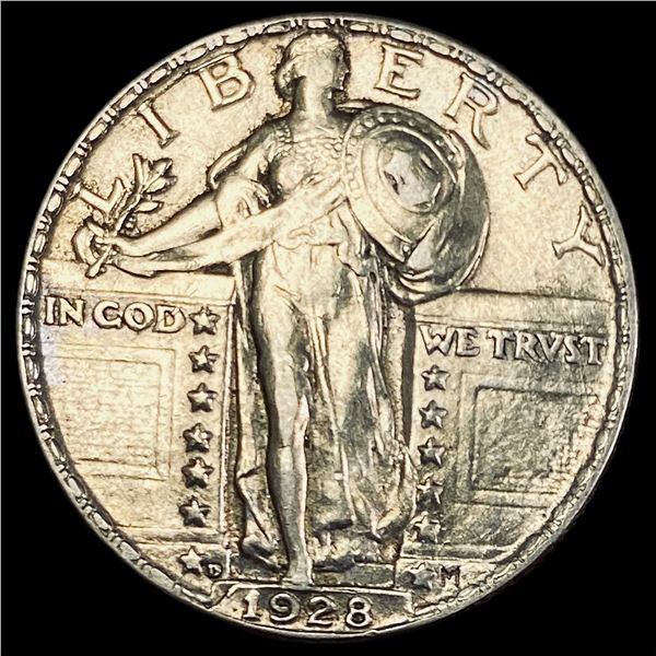 1928-D Silver Standing Liberty Quarter UNCIRCULATED