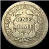 Image 2 : 1854-O Silver Seated Liberty Dime CLOSELY UNCIRCULATED