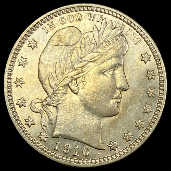 1916-D Silver Barber Quarter UNCIRCULATED