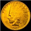Image 1 : 1907 Indian Head Eagle $10 Gold Coin CLOSELY UNCIRCULATED