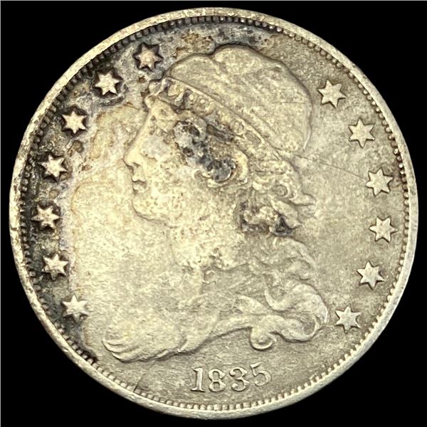 1835 Capped Bust Quarter NICELY CIRCULATED