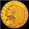Image 1 : 1926 Indian Head Gold $2.50 Quarter Eagle CLOSELY UNCIRCULATED