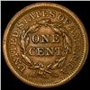 Image 2 : 1853 Braided Hair Large Cent CLOSELY UNCIRCULATED
