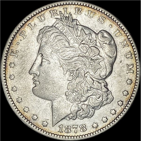 1878-S Silver Morgan Dollar CLOSELY UNCIRCULATED