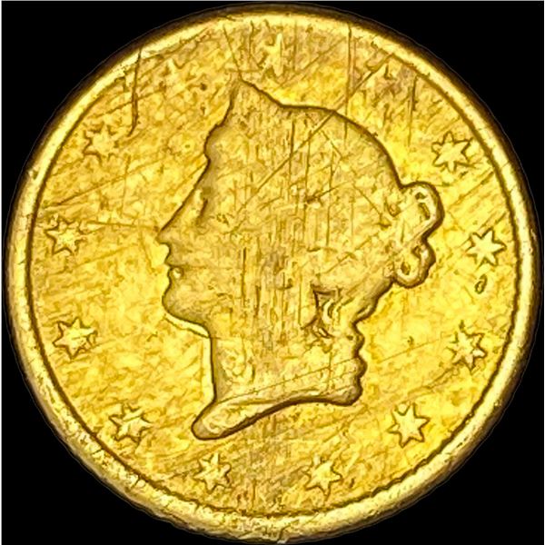 1853 Gold $1 Liberty Head Type 1 HIGH GRADE