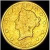 Image 1 : 1853 Gold $1 Liberty Head Type 1 HIGH GRADE