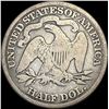 Image 2 : 1877 Seated Liberty Half Dollar NICELY CIRCULATED