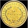 Image 2 : 1850 $1 Gold Dollar Liberty Type 1 CLOSELY UNCIRCULATED