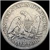 Image 2 : 1861 Seated Liberty Half Dollar NICELY CIRCULATED