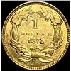 Image 2 : 1874 Gold $1 Indian Princess Type 3 SUPERB GEM BU