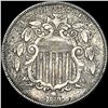 Image 1 : 1869 Shield Nickel CLOSELY UNCIRCULATED