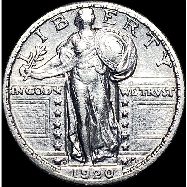 1920-D Standing Liberty Quarter CLOSELY UNCIRCULATED