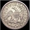 Image 2 : 1853 Arrows/Rays Seated Liberty Quarter NEARLY UNCIRCULATED