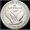 Image 2 : 1917 Type 1 Standing Liberty Quarter LIGHTLY CIRCULATED