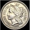 Image 1 : 1868 Nickel Three-Cent Piece UNCIRCULATED