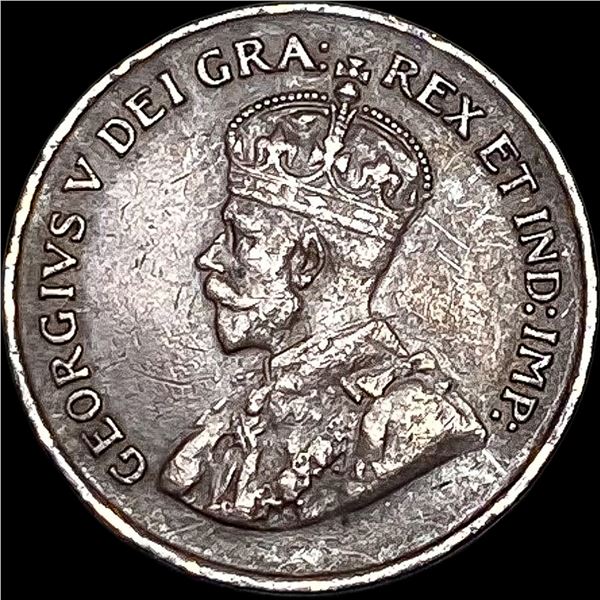 1925 Canada 1 Cent NEARLY UNCIRCULATED