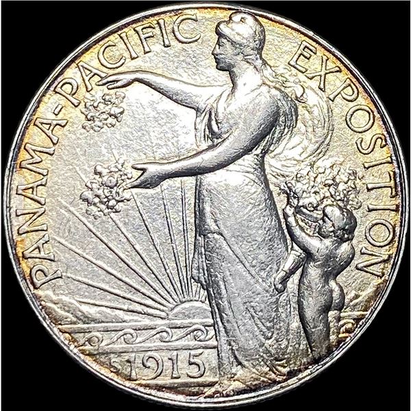 1915-S Panama-Pacific Half Dollar CLOSELY UNCIRCULATED