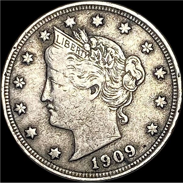 1909 Liberty Head Nickel NEARLY UNCIRCULATED