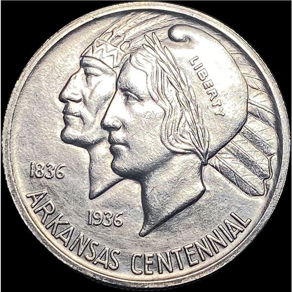 1935-S Silver Arkansas Half Dollar UNCIRCULATED