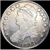 Image 1 : 1823 Ugly 3 Capped Bust Half Dollar LIGHTLY CIRCULATED