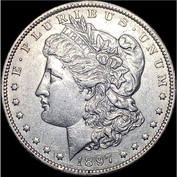 1897-O Morgan Silver Dollar CLOSELY UNCIRCULATED