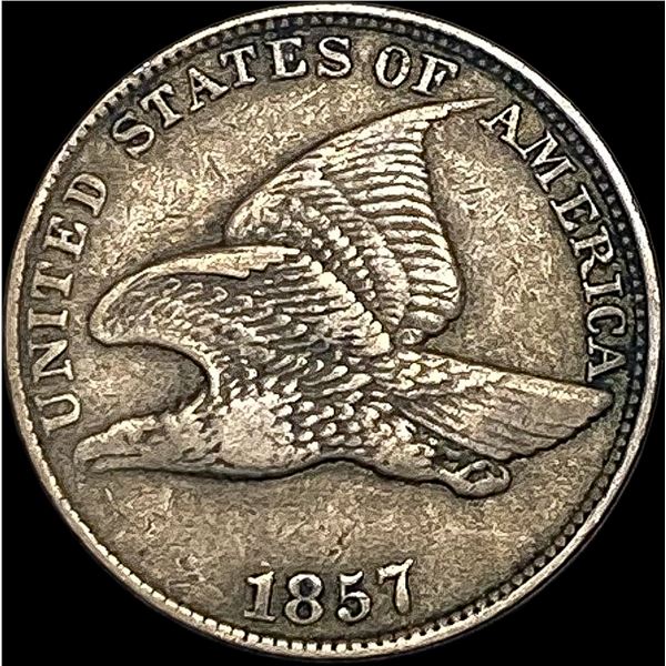 1857 Flying Eagle Cent LIGHTLY CIRCULATED