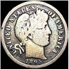 Image 1 : 1895-O Silver Barber Dime NICELY CIRCULATED