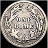 Image 2 : 1895-O Silver Barber Dime NICELY CIRCULATED