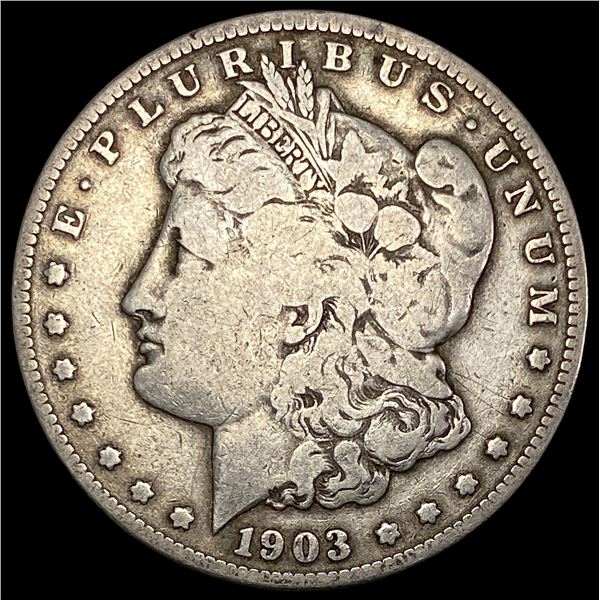 1903-S Silver Morgan Dollar ABOUT UNCIRCULATED
